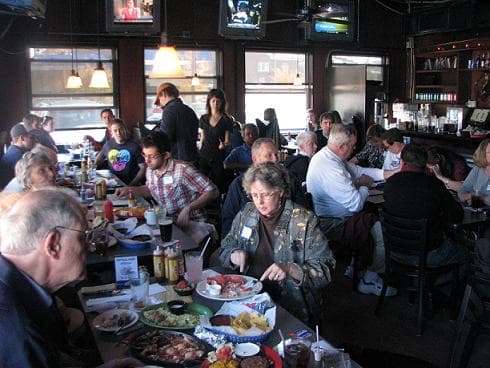 Yale Club Richmond Virginia RVA The Game 2010 at Banditos